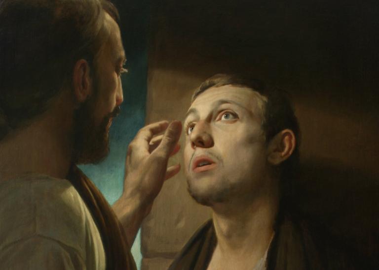 Andrey Mironov, "Christ and the Pauper," 2009 (Creative Commons)