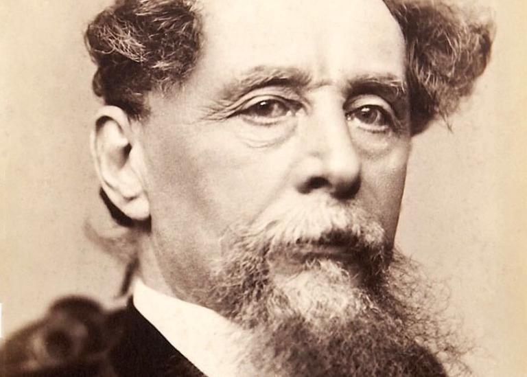 Charles Dickens in 1867 (Jeremiah Gurney, public domain)