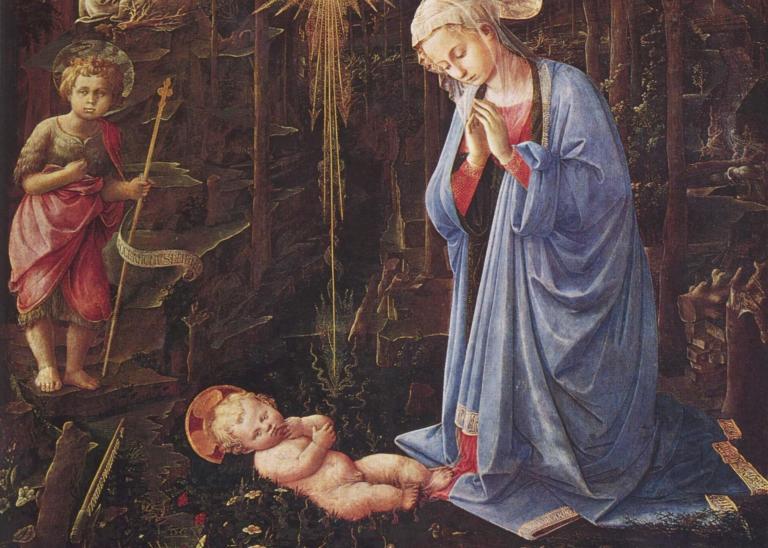 Fra Filippo Lippi, "The Nativity," ca. 1459