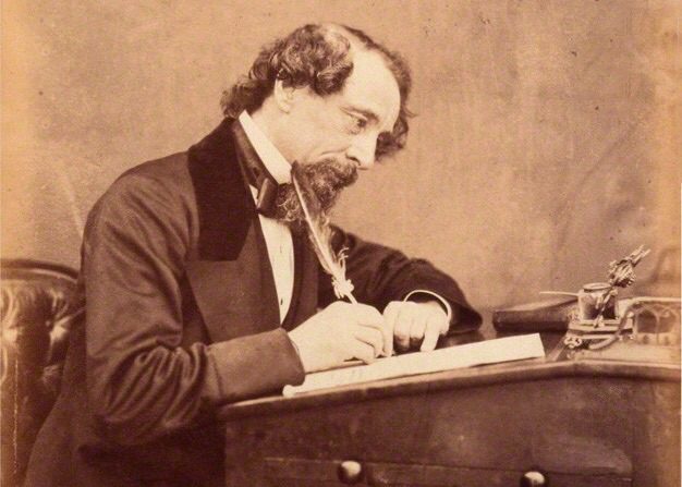 Charles Dickens in 1858 (George Herbert Watkins, public domain)