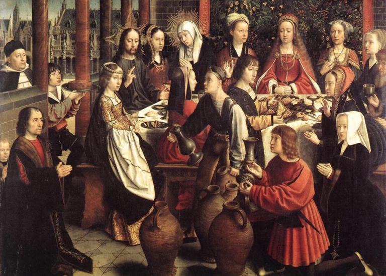 David Gerad, "The Marriage at Cana"