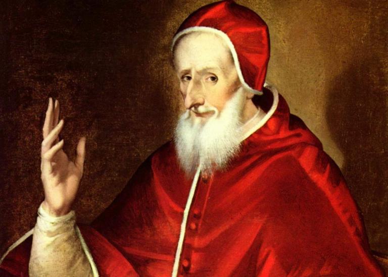 Pope Pius V, by El Greco