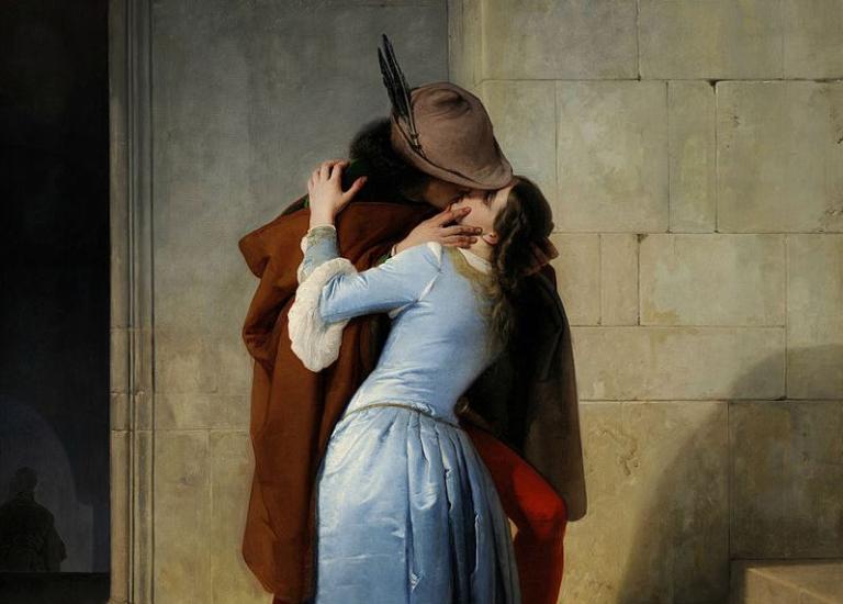 Francesco Hayez, "The Kiss" (1859)