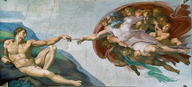 Michaelangelo, "Creation of Adam"