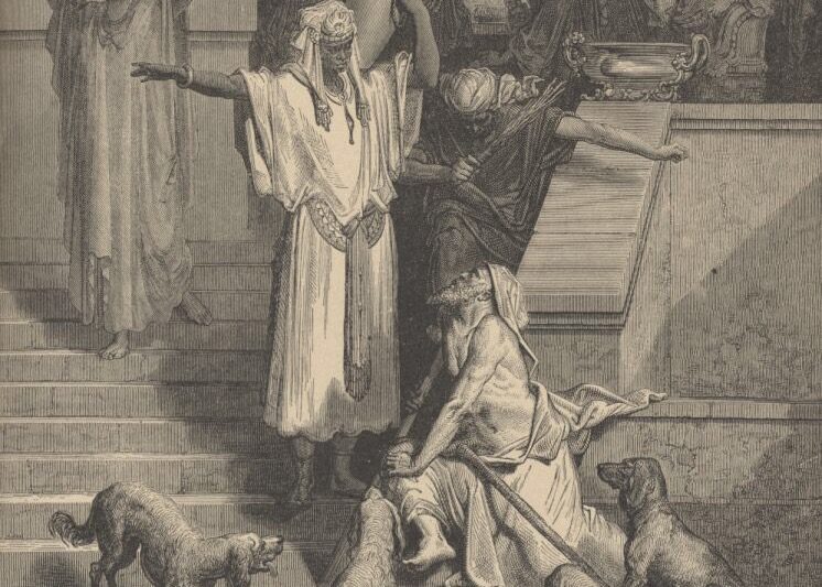 The Rich Man and Lazarus (Gustave Dore, 1891)