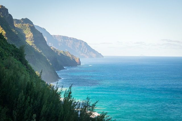 Hawaii Tropical Landscape Hawaiian Island Kuai