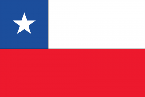 Chile's flag. Image credit: Pixabay