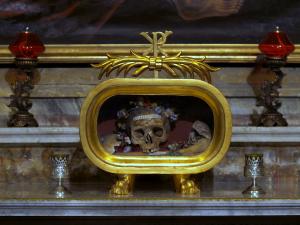 The Skull of St. Valentine