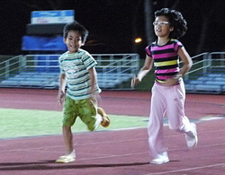 Children Running