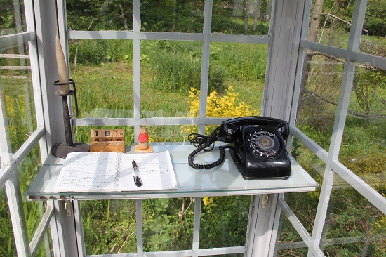 The 'Wind Phone' (kaze no denwa). Image from Mikinee.