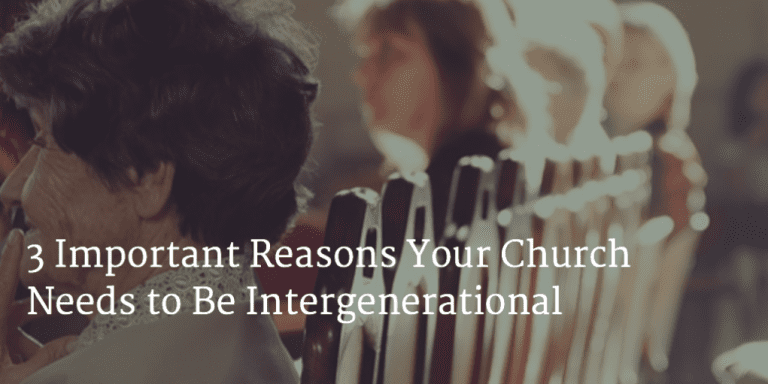 3 Reasons to be integenerational