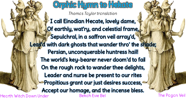 Orphic hymn to Hekate