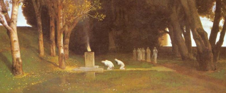 Diana Nemorensis was the main focus of the Nemoralia festival in ancient Rome. Hekate had a part to play too.