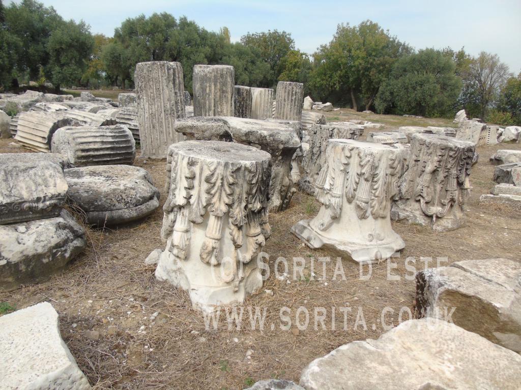 The Temple of the Goddess Hekate, Lagina (Ancient Caria, Anatolia - modern Turkey). A visit in 2015, photograph by Sorita d'Este. 