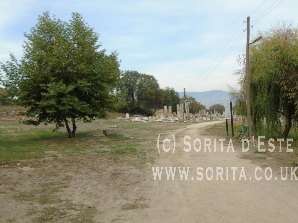 The Temple of the Goddess Hekate, Lagina (Ancient Caria, Anatolia - modern Turkey). A visit in 2015, photograph by Sorita d'Este. 