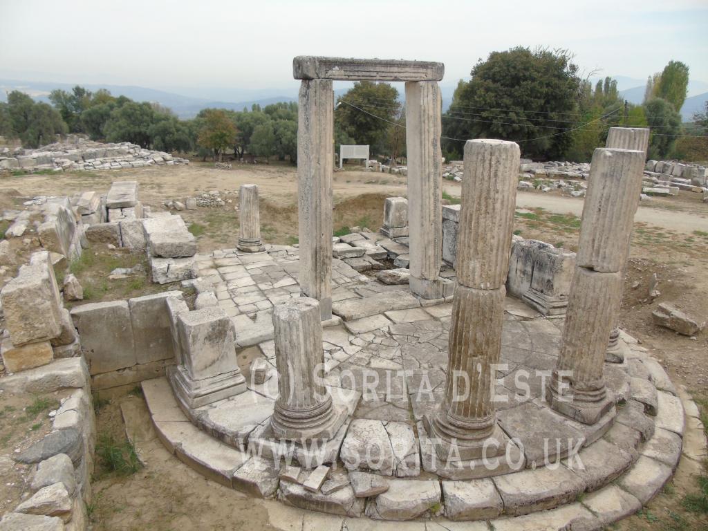 The Temple of the Goddess Hekate, Lagina (Ancient Caria, Anatolia - modern Turkey). A visit in 2015, photograph by Sorita d'Este. 