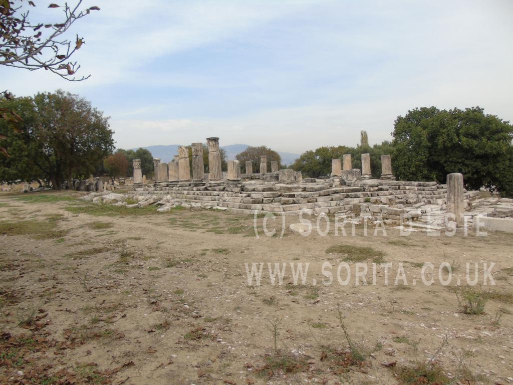 The Temple of the Goddess Hekate, Lagina (Ancient Caria, Anatolia - modern Turkey). A visit in 2015, photograph by Sorita d'Este. 