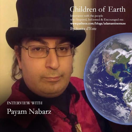 Author of books on Anahita, Mithras, Wicca & Paganism - Payam Nabarz