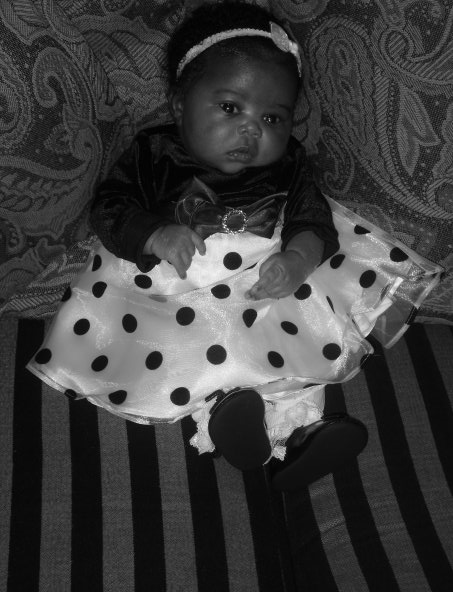 My name is Kennedy. I'm only 3 weeks old & all ready stylin'.  Aint I cute?