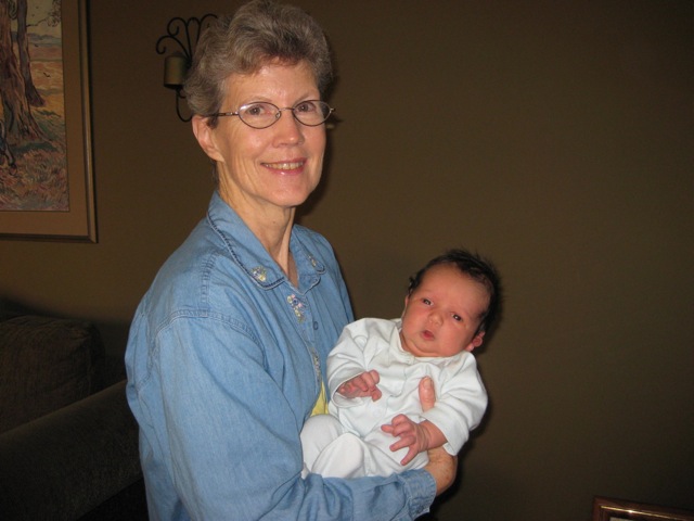 Rhys loves his Grandma B! :)