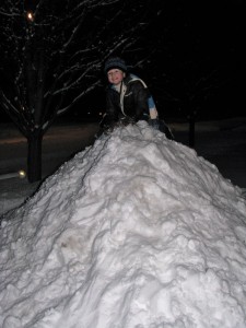 IMG_9222 First snow castle!