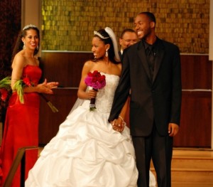 Shereena & her new hubby, Esosa