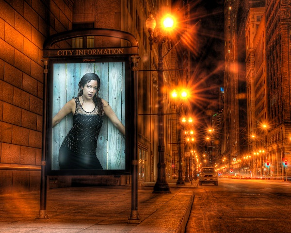 city billboard Look at how important I am! I was once the featured model for a city billboard in London! Just Kidding. It's a great photoshop job though, eh? lol.