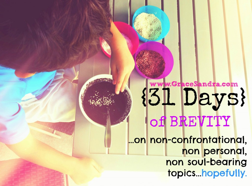 31 DAYS of brevity