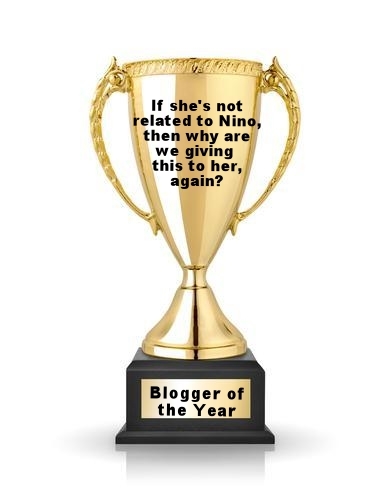 Blogger trophy