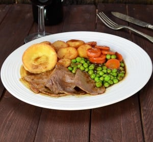 shutterstock roast beef dinner by photoed