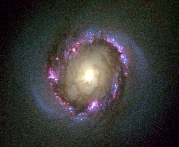 Core of Galaxy, via Hubbell/Public Domain