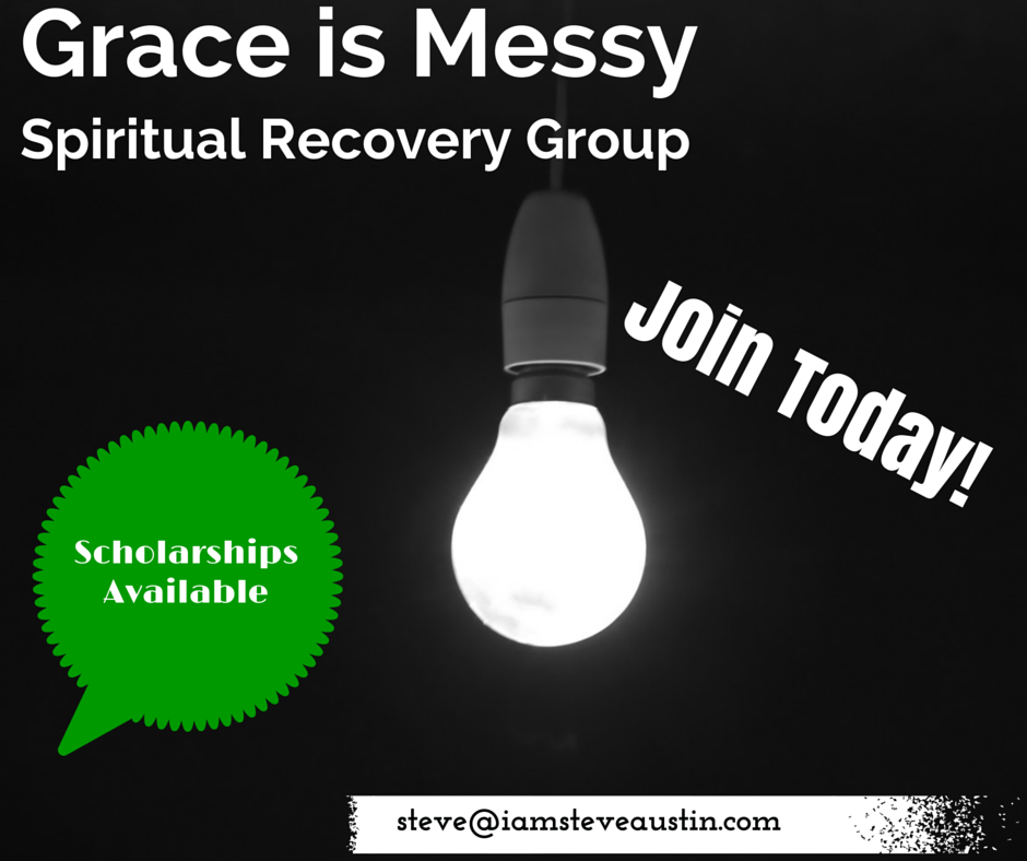 Join the Grace is Messy Spiritual Recovery Group today! Scholarships are available!