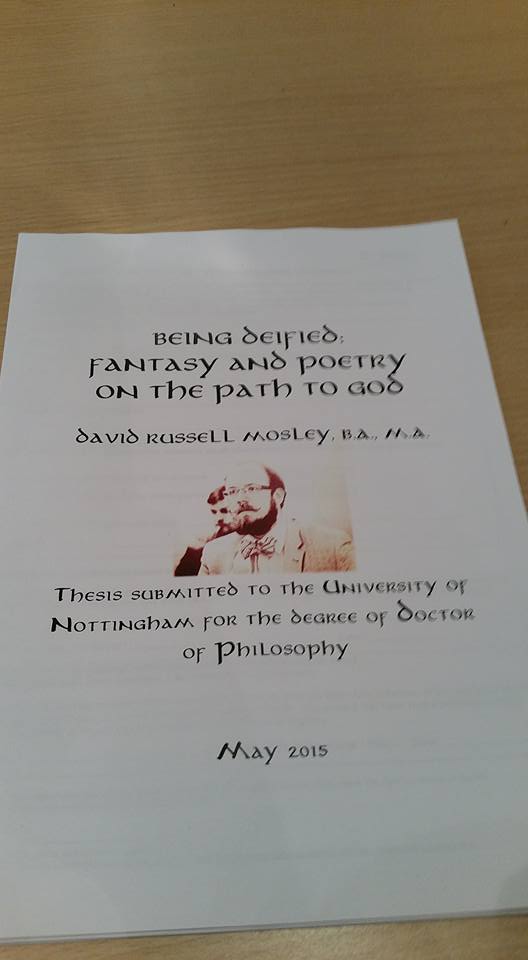 A joke title page for my thesis made by a friend.