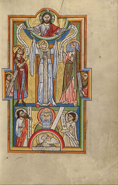  ArtistUnknown – illuminator Title Wisdom Object type Folio Date probably 1170s (Public Domain)