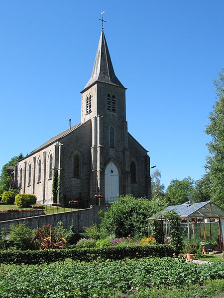 Image by  Jean-Pol GRANDAUNT (CC By 3.0)  Lompret, (Belgium), the St Nicolas’ church (1879)