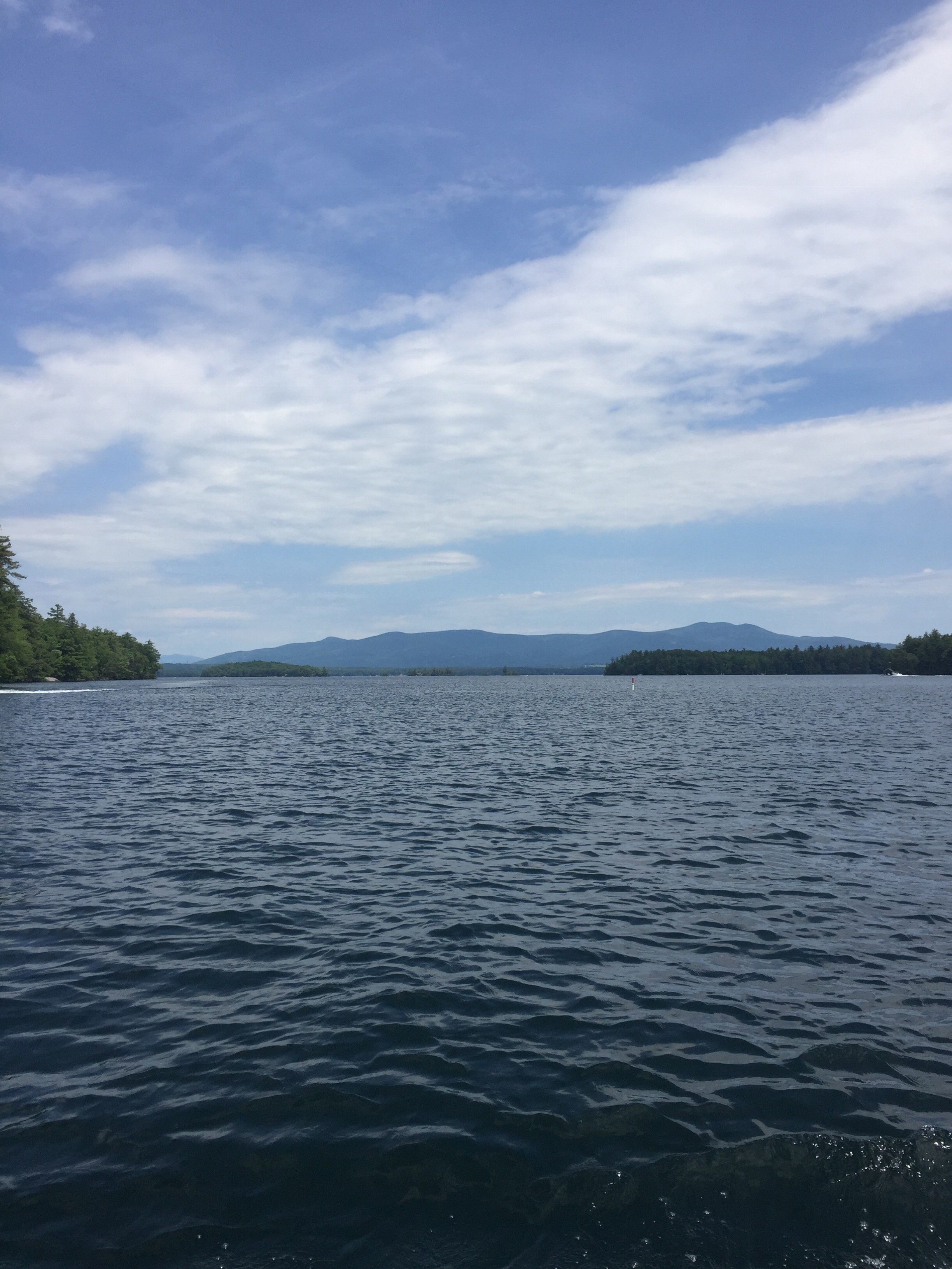 Picture by David Russell Mosley taken on Lake Winnipesaukee 6 July 2017.