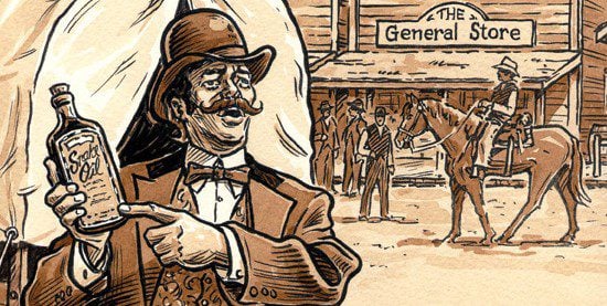 Snake Oil Salesman - Public Domain