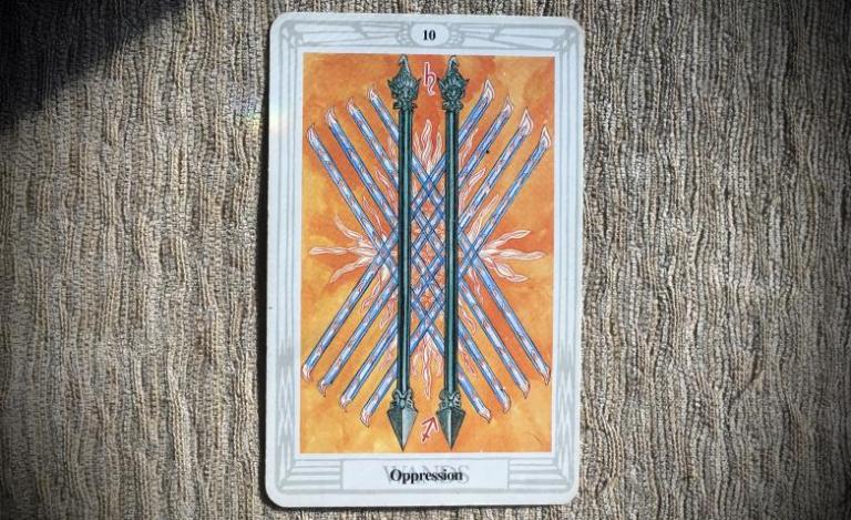 Ten of Wands: Oppression
