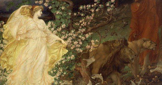 Venus and Anchises by William Blake Richmond [Public domain], via Wikimedia Commons