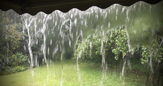 Deluge from Hurricane Matthew in Greenville, NC Saturday October 8, 2016