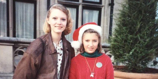 Mom took this picture--she was constantly making us pose for pictures. We are probably 16 and 13 years old, and this is how we looked at her. Impatient, irritated, disrespectful... Now, I am so grateful she documented our lives so thoroughly, and ashamed of how many pictures we have where we were scowling at her. 