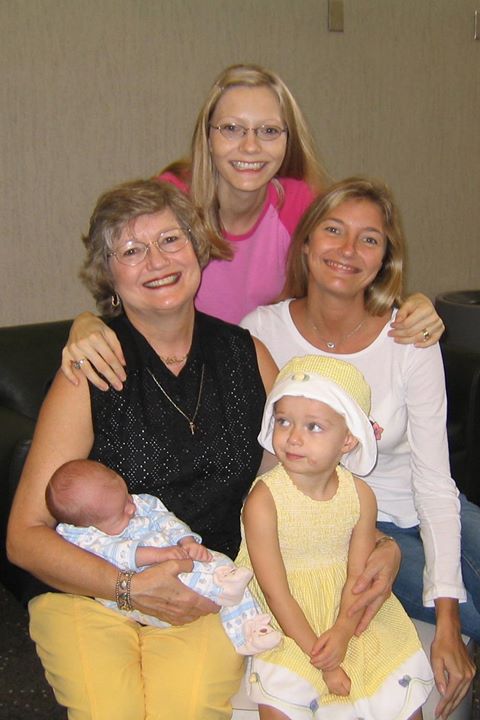 Our Unbroken Circle, My mother, her daughters and grandchildren.