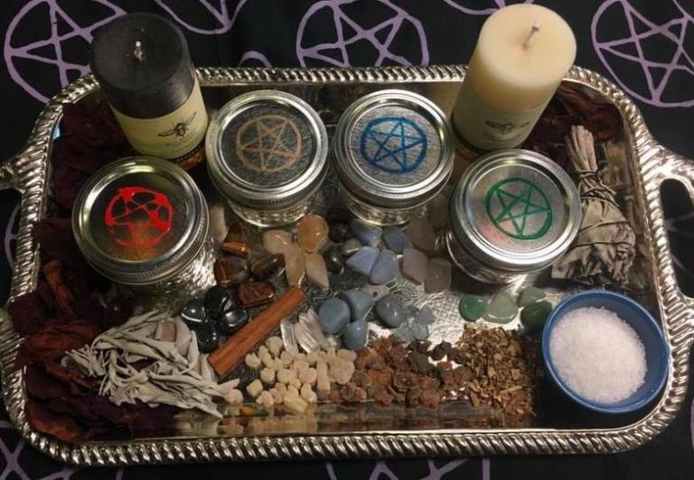 Spiritual Home Clearing and Protection Warding - Witch on Fire