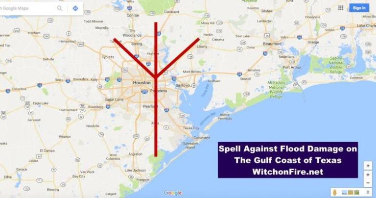 Spell Against Flood Damage in Texas