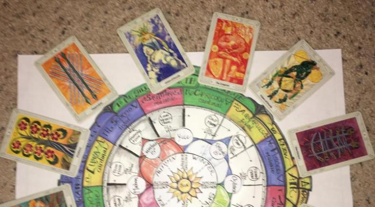 Wheel of the Year Divination at Yule Photo by Heron