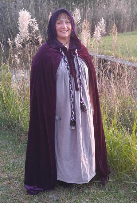 Lynn Caverly, Elder Witch and Priestess of The Sojo Circle Coven, Photo Used with Permission
