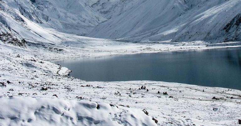 Frosty Autumn Water