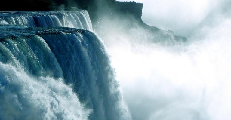 Raging Niagara Waterfall