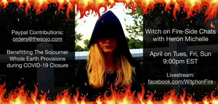 Witch on Fire-side Chats with Heron Michelle