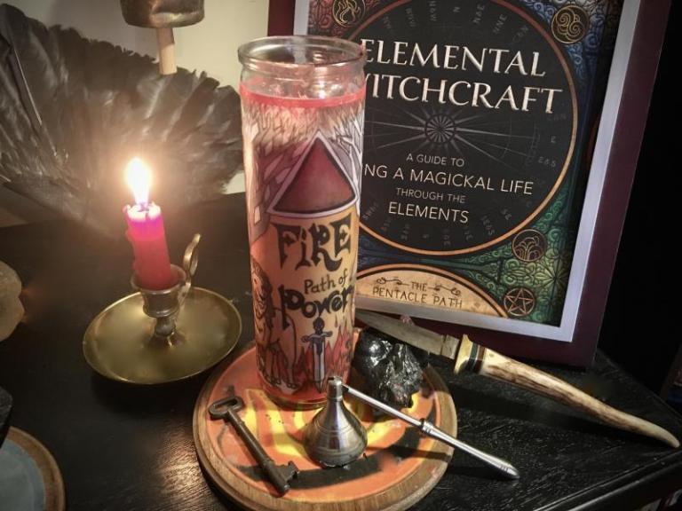 Elemental Fire Path of Power Elemental Witchcraft Heron Michelle